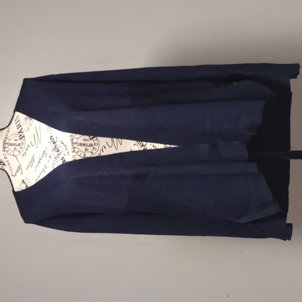 89TH & Madison Cardigan Baltic Sea Size XL Dark Blue NWT